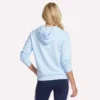 Sweat à capuche à motif floral en losanges Sweat à capuche à motif floral en losanges