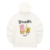 Sweat à capuche Skechers x Bob l&rsquo;éponge « Blanc »