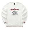 Sweat-shirt à capuche CNY Series Dragon Graphic « Blanc Noir Rouge »