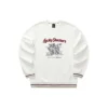 Sweat-shirt à capuche CNY Series Dragon Graphic « Blanc Noir Rouge »