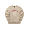 Sweat-shirt à capuche CNY Series Dragon Graphic « Tan Black Red »