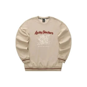 Sweat-shirt à capuche CNY Series Dragon Graphic « Tan Black Red »