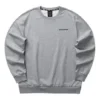 Sweat-shirt à col rond Colorful Casual Series Graphic « Gris Noir »