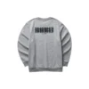 Sweat-shirt à col rond Colorful Casual Series Graphic « Gris Noir »