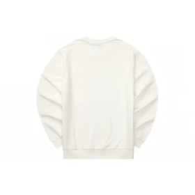 Sweat-shirt à col rond de la série Casual « Blanc Bleu »