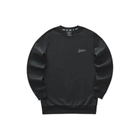 Sweat-shirt à col rond en tricot de la série Colorful Casual « Noir »