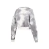 Sweat-shirt à col rond à manches longues Skechers x XUZHI « Jaune Blanc Gris »