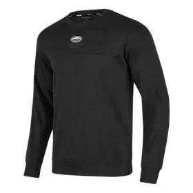 Sweat-shirt à col rond sport « Noir Blanc »