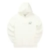 Sweat-shirt décontracté à capuche et manches longues « White »