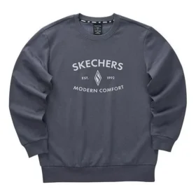 Sweat-shirt décontracté imprimé de lettres de la série Diamond « Gris Blanc »