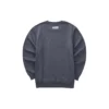 Sweat-shirt décontracté imprimé de lettres de la série Diamond « Gris Blanc »
