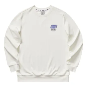 Sweat-shirt décontracté à manches longues « White »