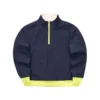 Sweat-shirt réversible à col montant de la série Stroll « Beige Vert Noir Jaune »