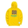 Sweats à capuche graphiques « Jaune Blanc Bleu »
