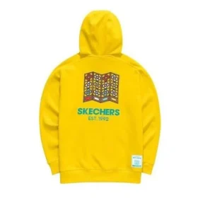 Sweats à capuche graphiques « Jaune Blanc Bleu »