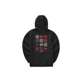 Sweats à capuche imprimés du logo CNY « Noir »
