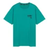 T-shirt à col rond et manches courtes Skechers pour homme, bleu