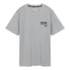 T-shirt à col rond et manches courtes Skechers pour homme, gris