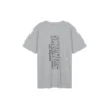 T-shirt à col rond et manches courtes Skechers pour homme, gris