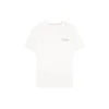 T-shirt décontracté à manches courtes « White Yellow »