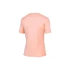 T-shirt de course à manches courtes en tricot rouge