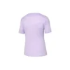 T-shirt de course à manches courtes en tricot violet