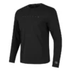 T-shirt de sport casual à manches longues unie « Black »