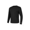 T-shirt de sport casual à manches longues unie « Black »