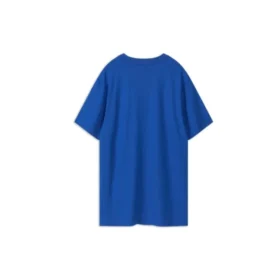 T-shirt de sport décontracté à manches courtes bleu pour homme Skechers