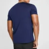 T-shirt de sport Skechers pour homme, à manches courtes, bleu