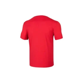 T-shirt de sport Skechers pour homme, à manches courtes, en tricot, rouge clown