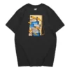 T-shirt graphique Skechers x Carrot « Noir Jaune Bleu »