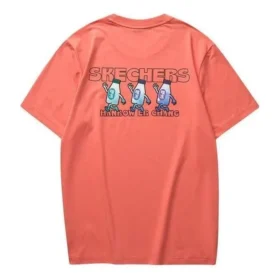 T-shirt graphique Skechers x Hankow « Orange multicolore »