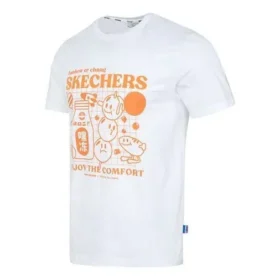 T-shirt graphique « White Orange »