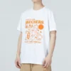 T-shirt graphique « White Orange »