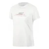 T-shirt imprimé avec logo sportif « Blanc »