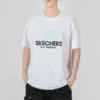 T-shirt à logo imprimé « Blanc Bleu Noir »