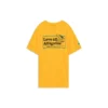 T-shirt à manches courtes en tricot imprimé Alphabet Skechers pour homme, jaune