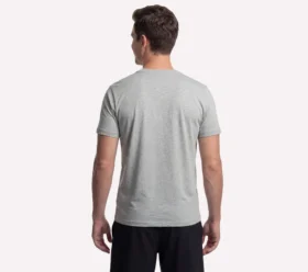 T-shirt à manches courtes et col en V GO DRI Pima