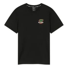 T-shirt à manches courtes imprimé Barrel Noir