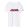 T-shirt à manches courtes imprimé Skechers pour homme, blanc