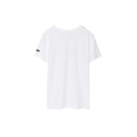 T-shirt à manches courtes imprimé Skechers pour homme, blanc