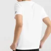 T-shirt à manches courtes imprimé Skechers pour homme, blanc