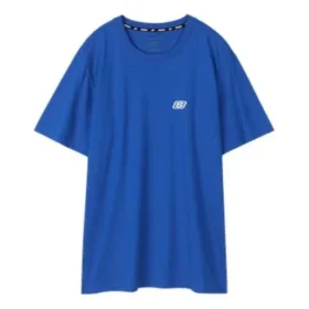 T-shirt à manches courtes imprimé Skechers pour homme, bleu