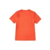 T-shirt à manches courtes imprimé Skechers pour homme, orange et rouge