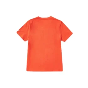 T-shirt à manches courtes imprimé Skechers pour homme, orange et rouge