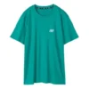 T-shirt à manches courtes respirant Skechers pour homme, imprimé ample, bleu