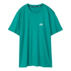 T-shirt à manches courtes respirant Skechers pour homme, imprimé ample, bleu