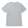 T-shirt à manches courtes Skechers Sport Alphabet Printing pour homme, gris