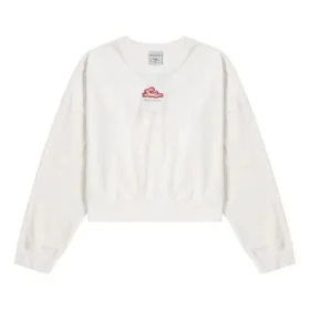 T-shirt à manches longues décontracté de la collection Nouvel An « White Red »